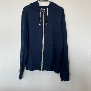 COPY - Threads 4 Thought Men’s Navy Blue Zip Up Hoodie